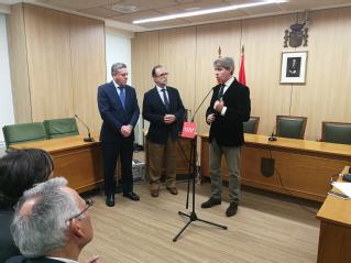 El consejero Ángel Garrido ha considerado un gran paso la nueva sede de las secciones de civil de la Audiencia Provincial 